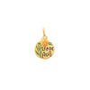 Medalha Redonda "Lça de Avô" em Ouro 19kl (0.8cm)