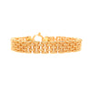 Pulseira Bracelete Articulada em Ouro 19kl (18cm)