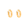 Argolas Pequenas e Grossas em Ouro 19kl (1.5cm)