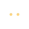 Brincos Bola em Ouro 19kl (3mm)