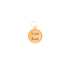 Medalha Redonda "Lça Avó" em Ouro 19kl (1cm)