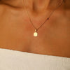 Medalha Trevo em Ouro 19kl (1cm)