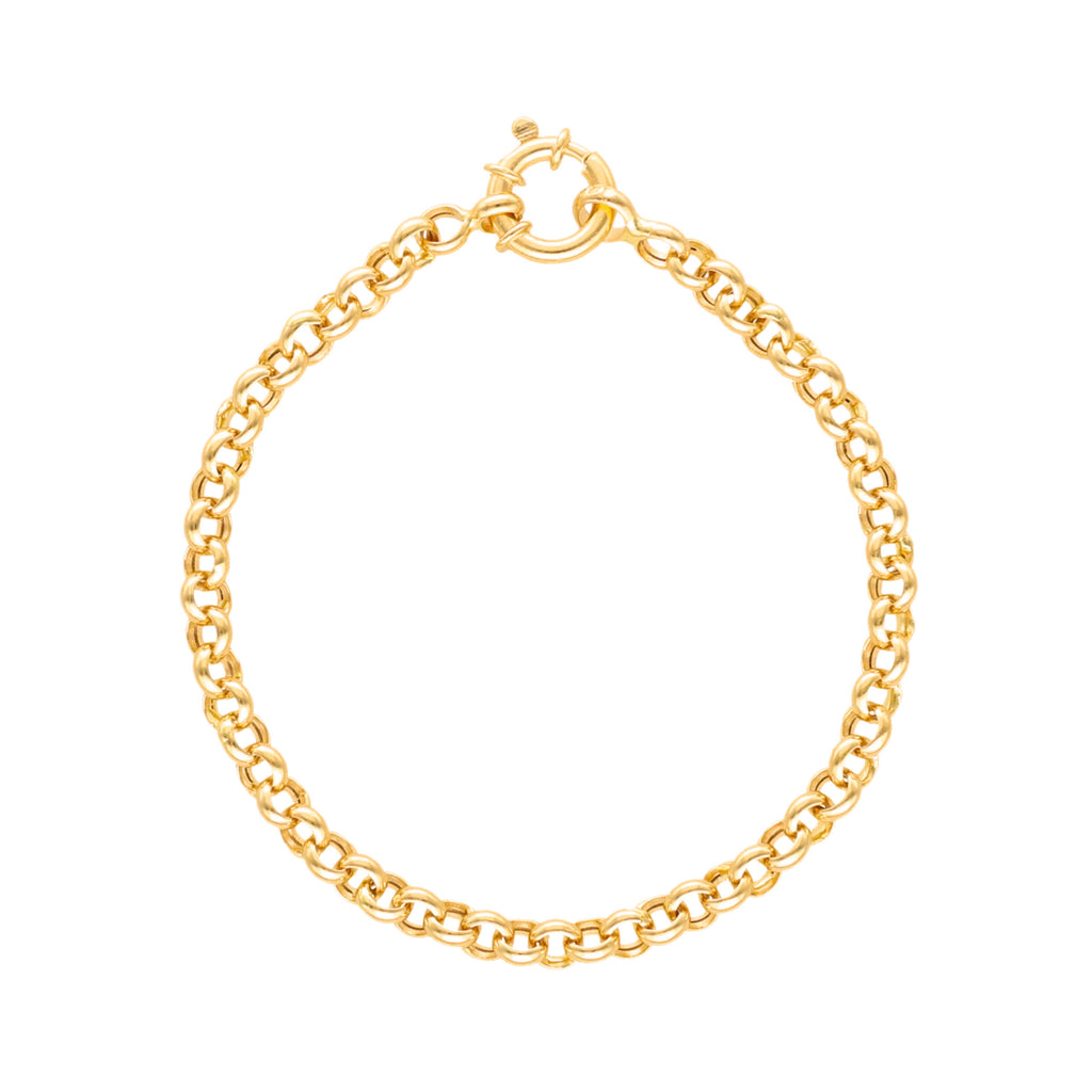 Pulseira Elos Portugueses em Ouro 19kl (18cm)