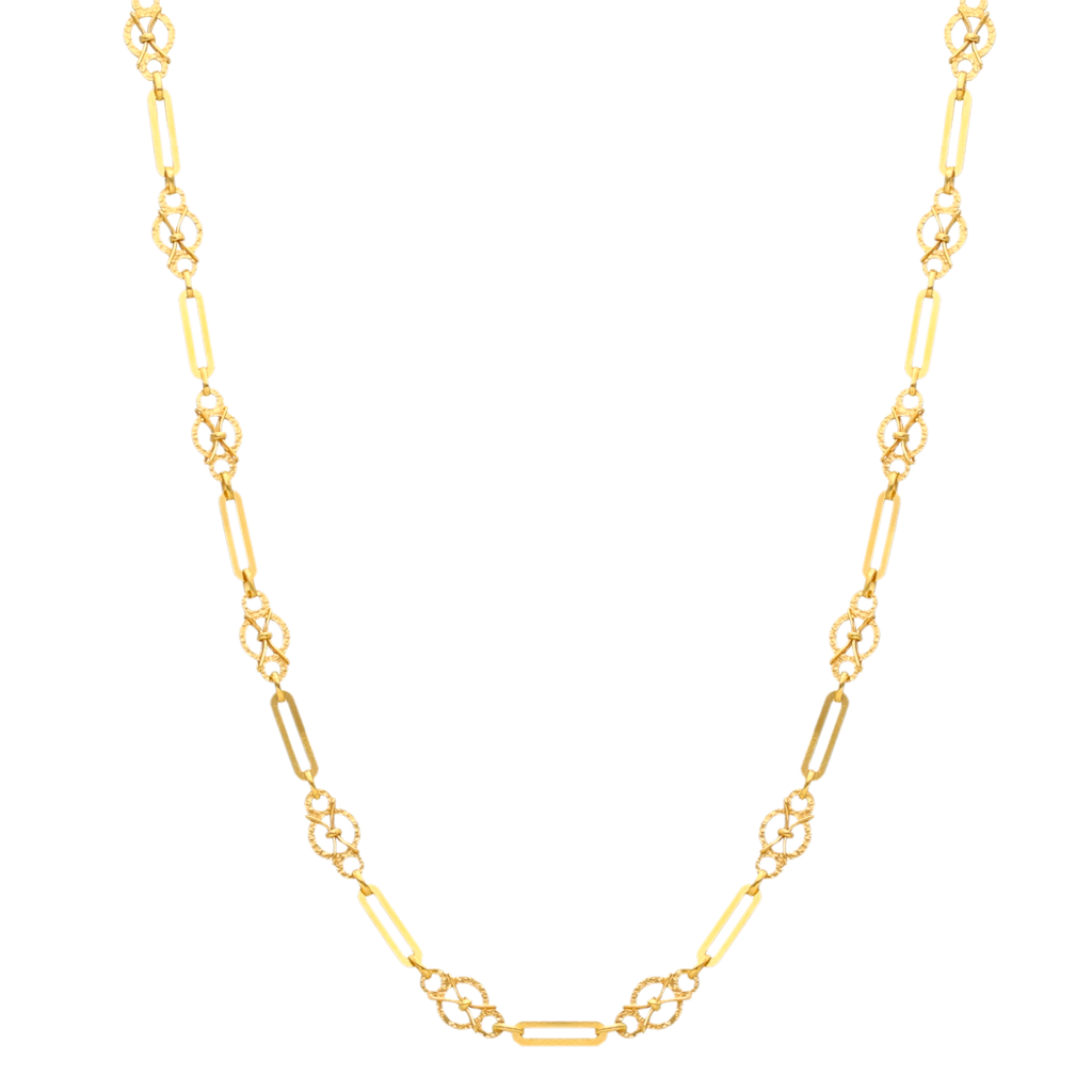 Gargantilha Trancelim em Ouro 19kl (44cm)