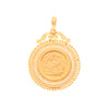 Libra Rei Jorge V (1912) com Aro estilo Dola em Ouro 19kl