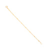 Pulseira Malha Marinheiro em Ouro 19kl para Criança (14cm)