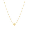 Fio em Ouro 19kl com Pendente e Zircónia (42cm)