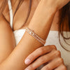 Pulseira Vintage em Ouro 19kl com Caramujos (20cm)
