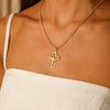 Crucifixo Aberto em Ouro 19kl  (3.3cm)