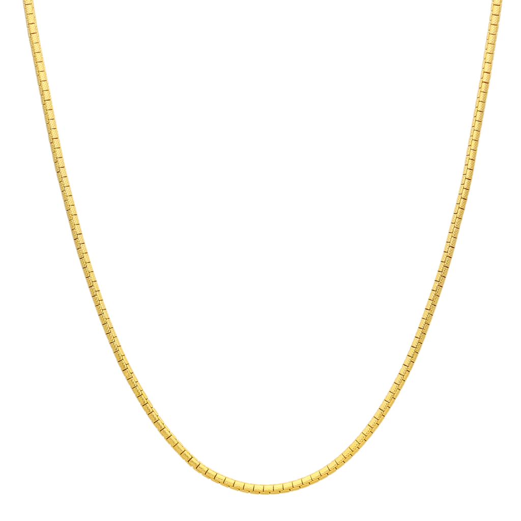 Fio Pontilhado em Ouro 19kl (44cm)