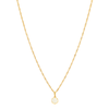Fio Malha Singapura em Ouro 19kl com Zircão (38.5cm)