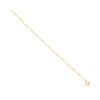 Pulseira Malha 3x1 para Criança em Ouro 19kl (12cm)