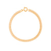 Pulseira em Ouro 19kl com Malha Espinha (17.5cm)