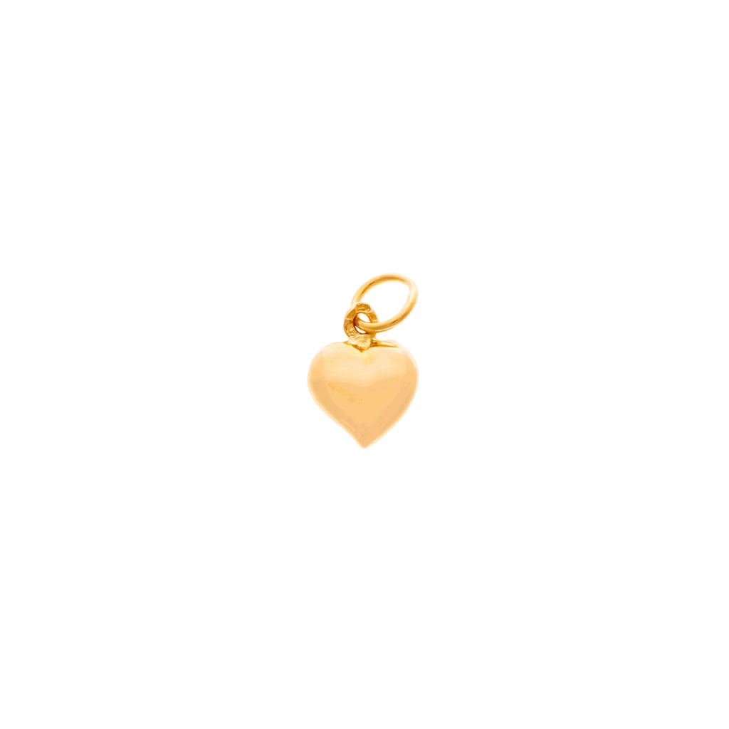Medalha Coração Pequeno em Ouro 19kl (7mm)