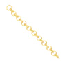 Pulseira Marquesa em Ouro 19kl com Elos Redondos (19cm)