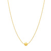 Fio em Ouro 19kl com Esfera Lisa (39cm)