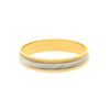 Aliança em Ouro Bicolor 19kl (T18)