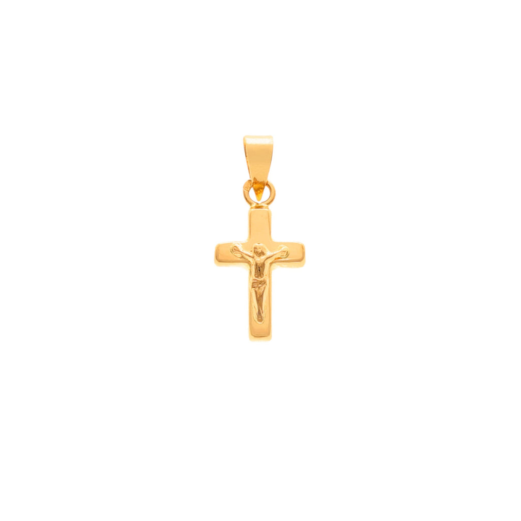 Crucifixo Pequeno em Ouro 19kl  (1.5cm)