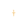 Crucifixo em Ouro 19kl com Efeito Corrente (1.7cm)
