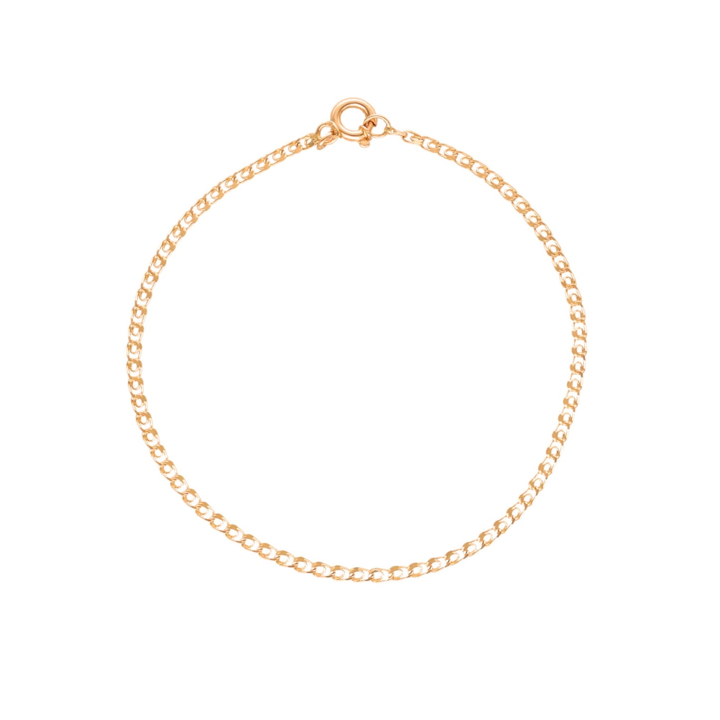 Pulseira Malha Elos Love em Ouro 19kl (15cm)