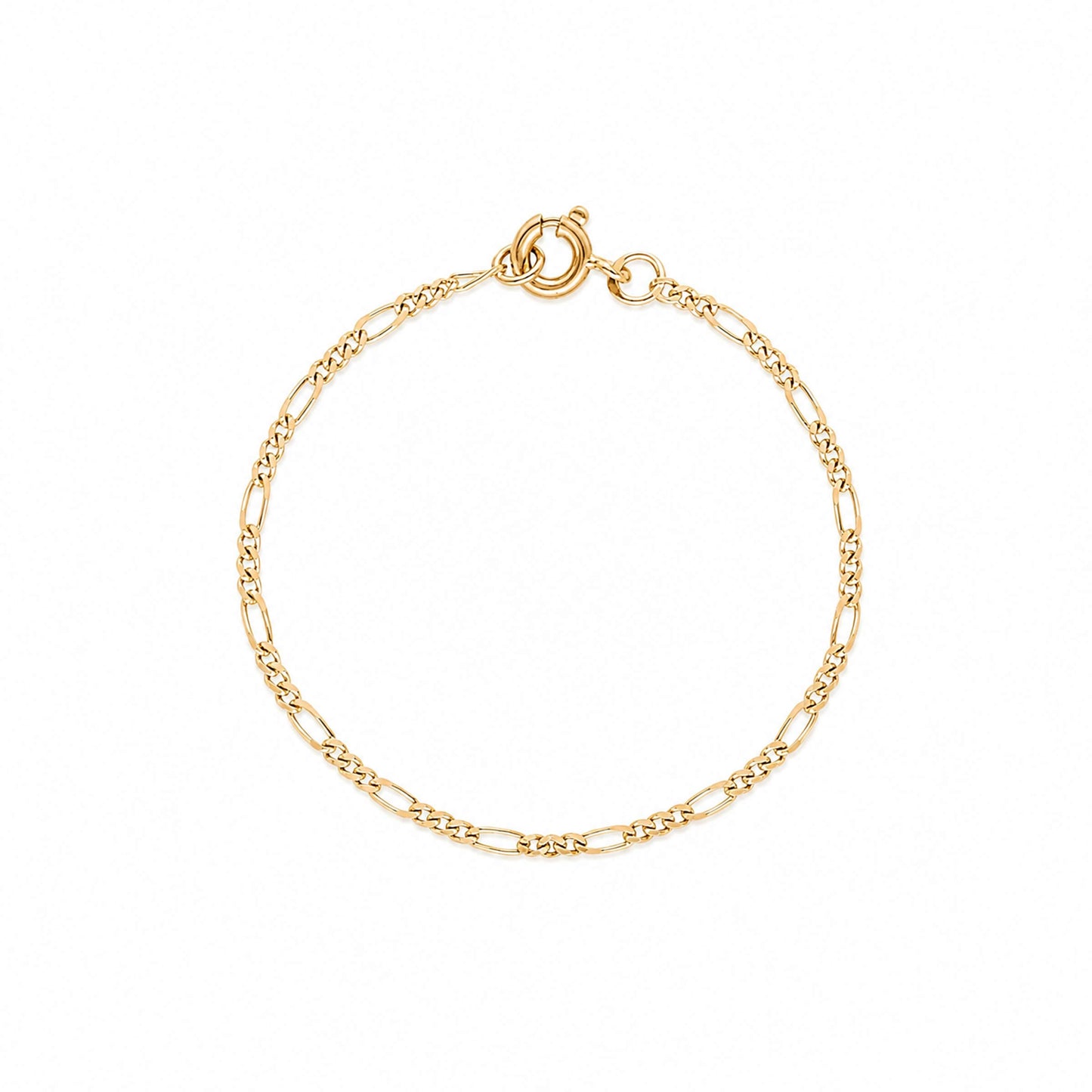 Pulseira Malha 3x1 em Ouro 19kl (16.6cm)