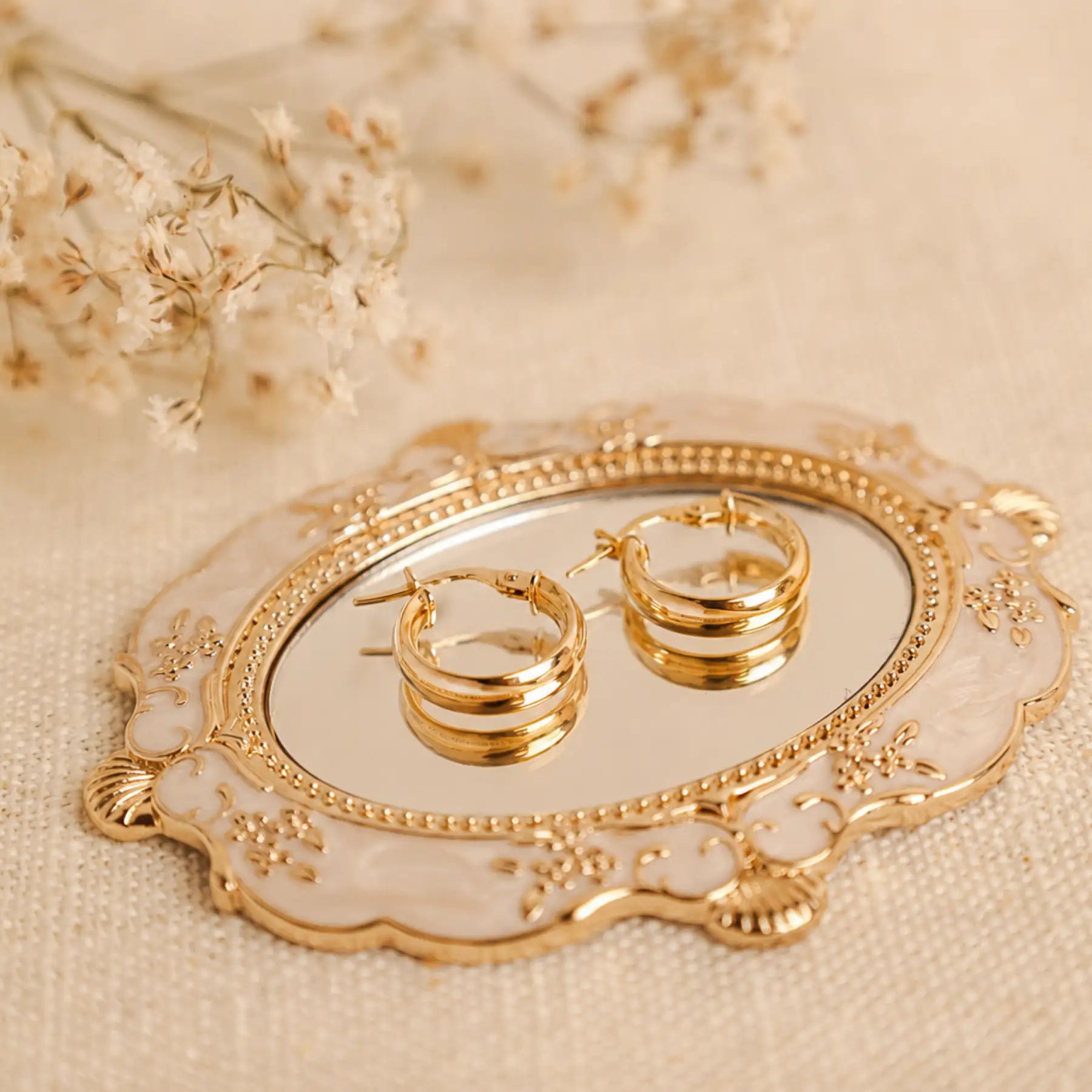 Argolas em Ouro 19kl (1.5cm)