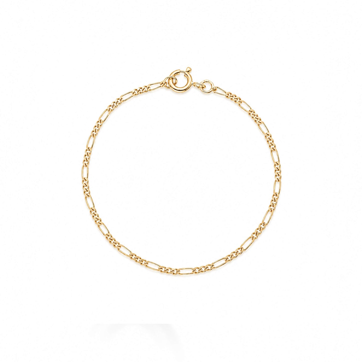 Children's 3x1 Mesh Bracelet in 19k Gold (12cm)