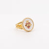 Anel Prata Royal Vaticano White