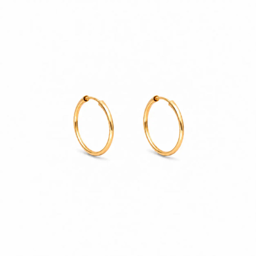 Argolas em Ouro 19kl (1.35cm)