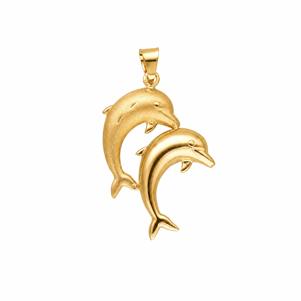 Medalha Dois Golfinhos em Ouro 19kl