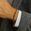 Pulseira Vortex em Aço com Contas Variadas