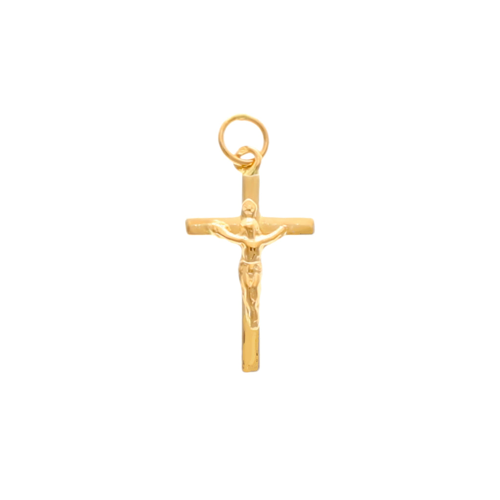 Crucifixo Reto em Ouro 19kl (2cm)
