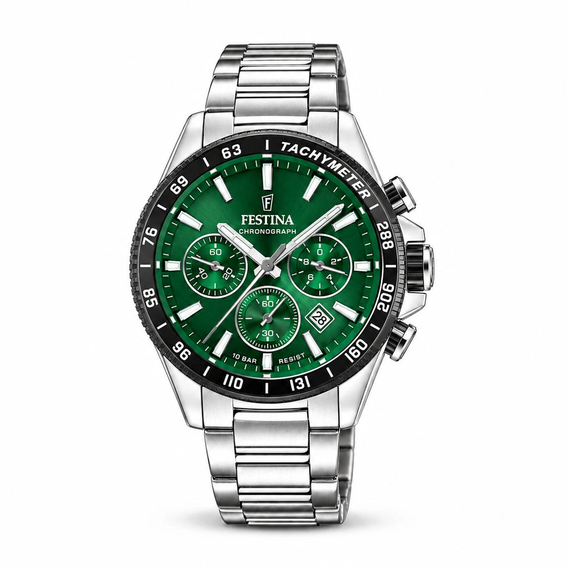 Relógio Timeless Chronograph Green para Homem