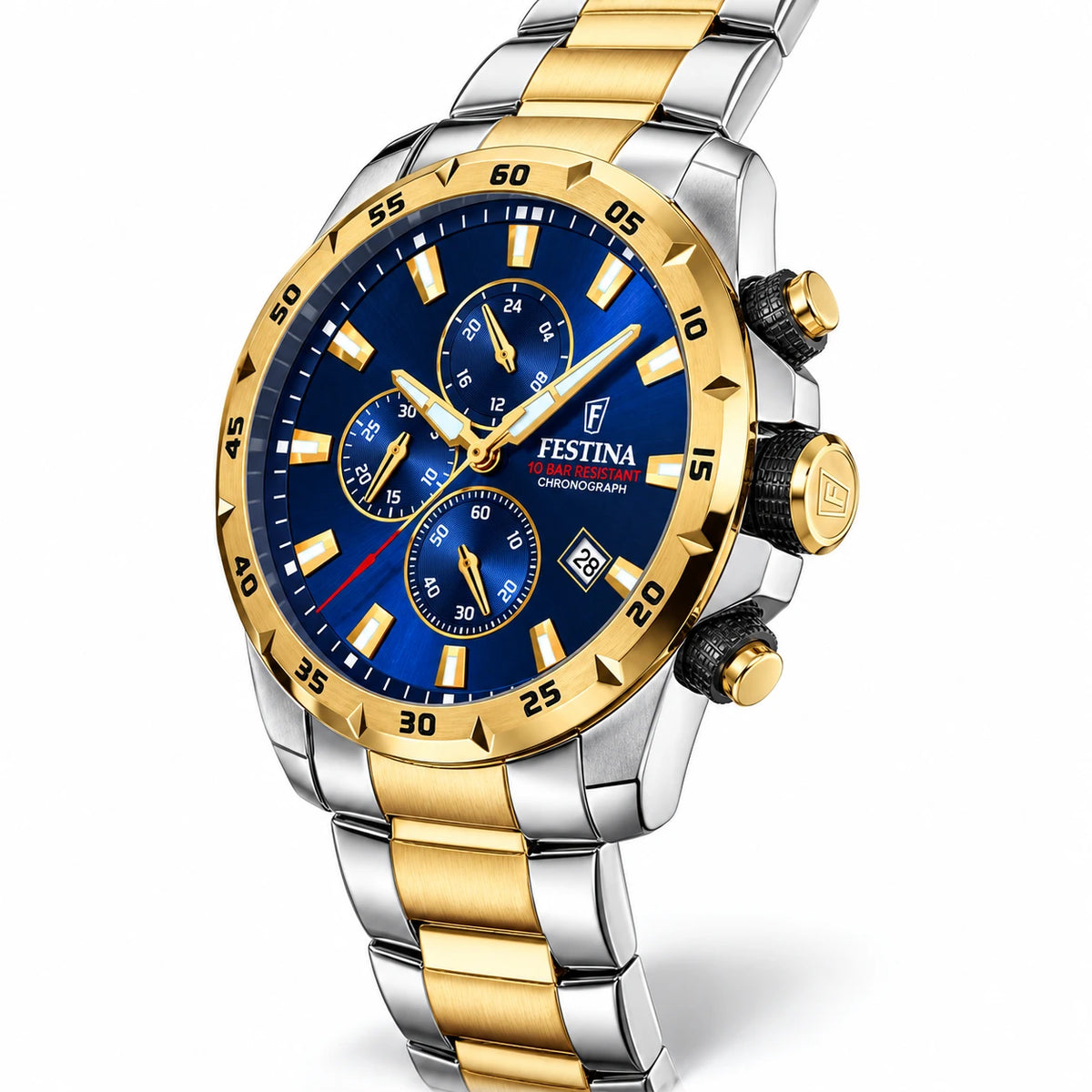Relógio Timeless Chronograph Bicolor para Homem