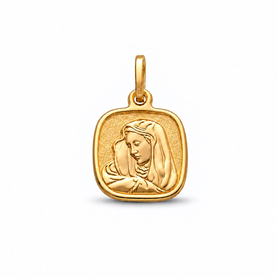 Medalha Religiosa em Ouro 19kl (1.5cm)