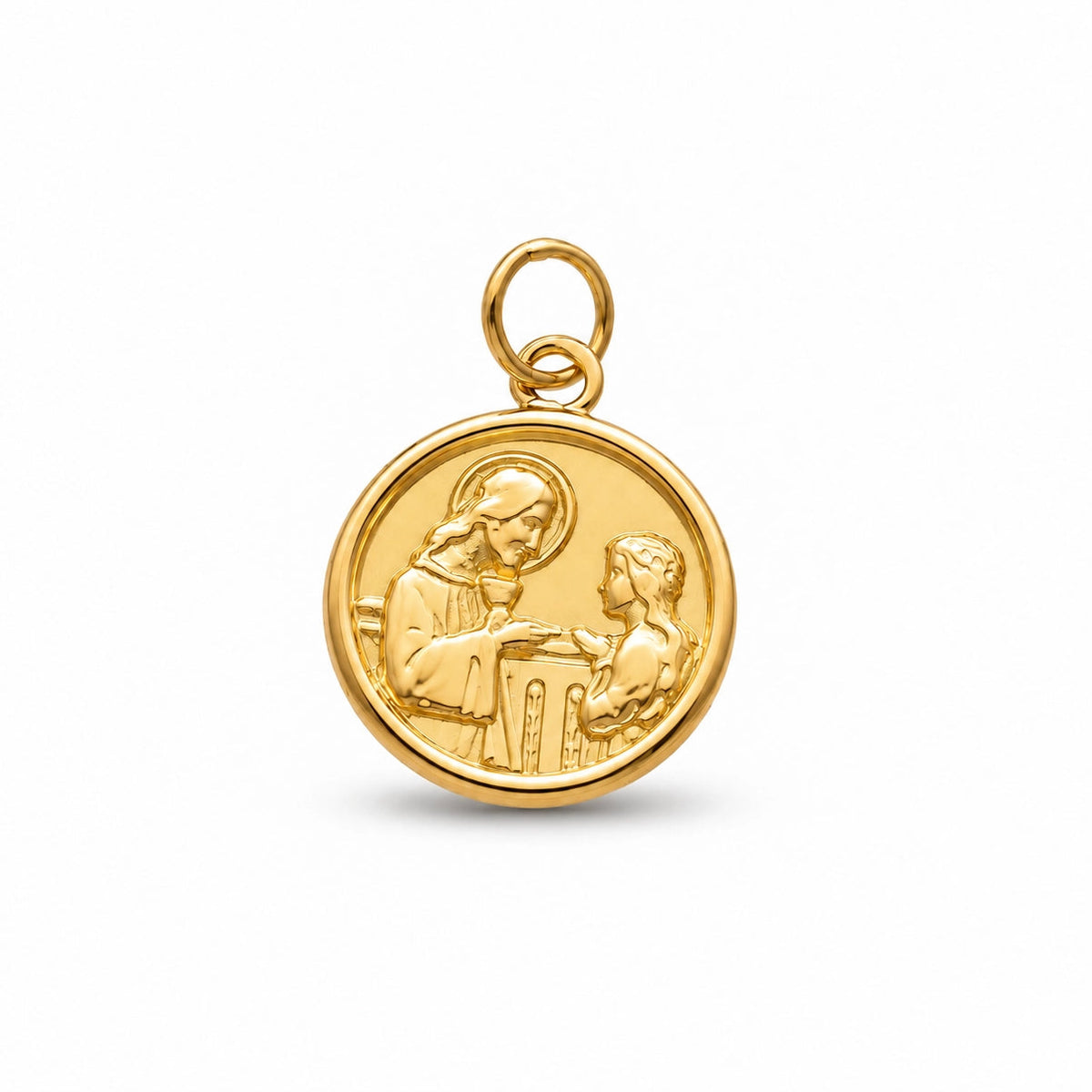 Medalha Religiosa em Ouro 19kl (1.59cm)