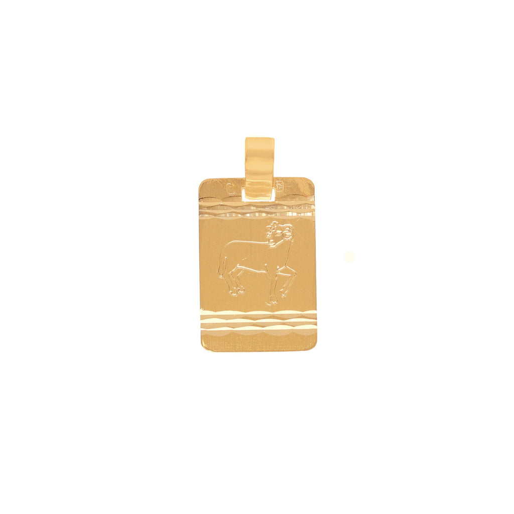 Medalha Signo Carneiro em Ouro Loja do Ouro