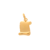 Medalha Papiro em Ouro 19kl (1.4cm)