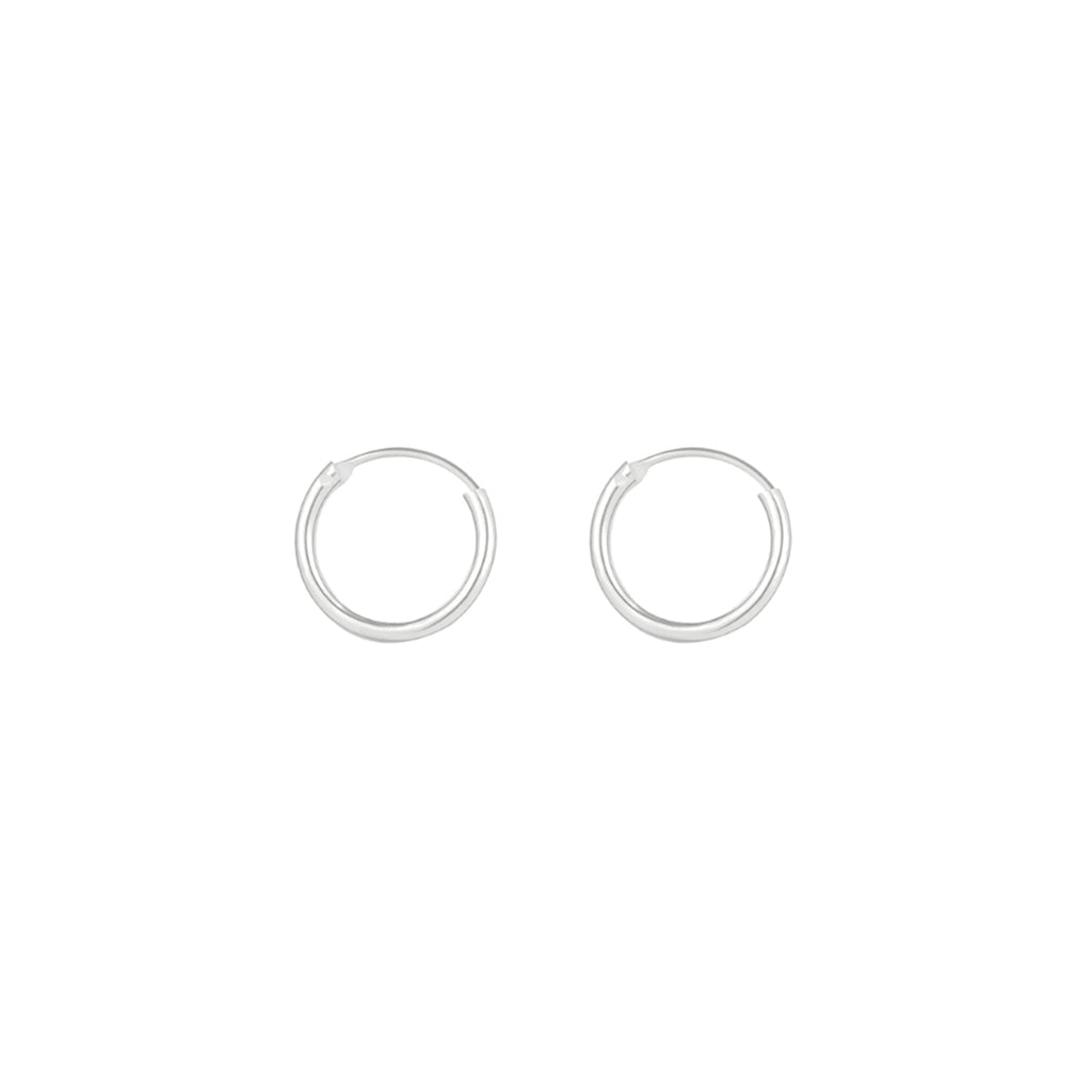 Argolas Pequenas em Prata (1.2cm)