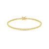 Pulseira Riviera em Prata Dourada com Zircónias