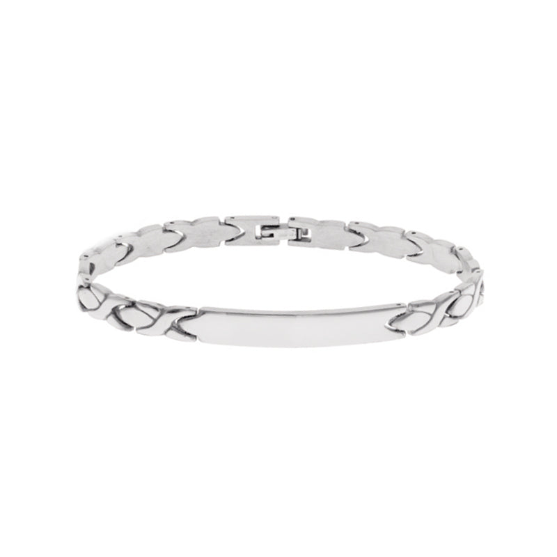 Pulseira Mistral em Aço com Chapa