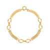 Pulseira Imperatriz em Ouro (18.5cm) Loja do Ouro
