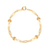 Pulseira Madame Caroline em Ouro (18cm) Loja do Ouro