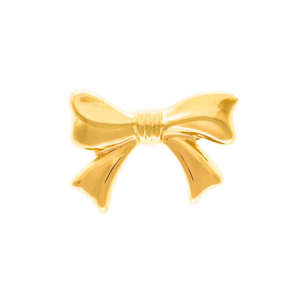 Alfinete Laço em Ouro 19kl - Loja do Ouro