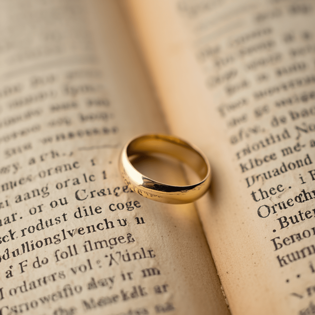 Aliança Meia Cana em Ouro 19kl - 5mm - Loja do Ouro