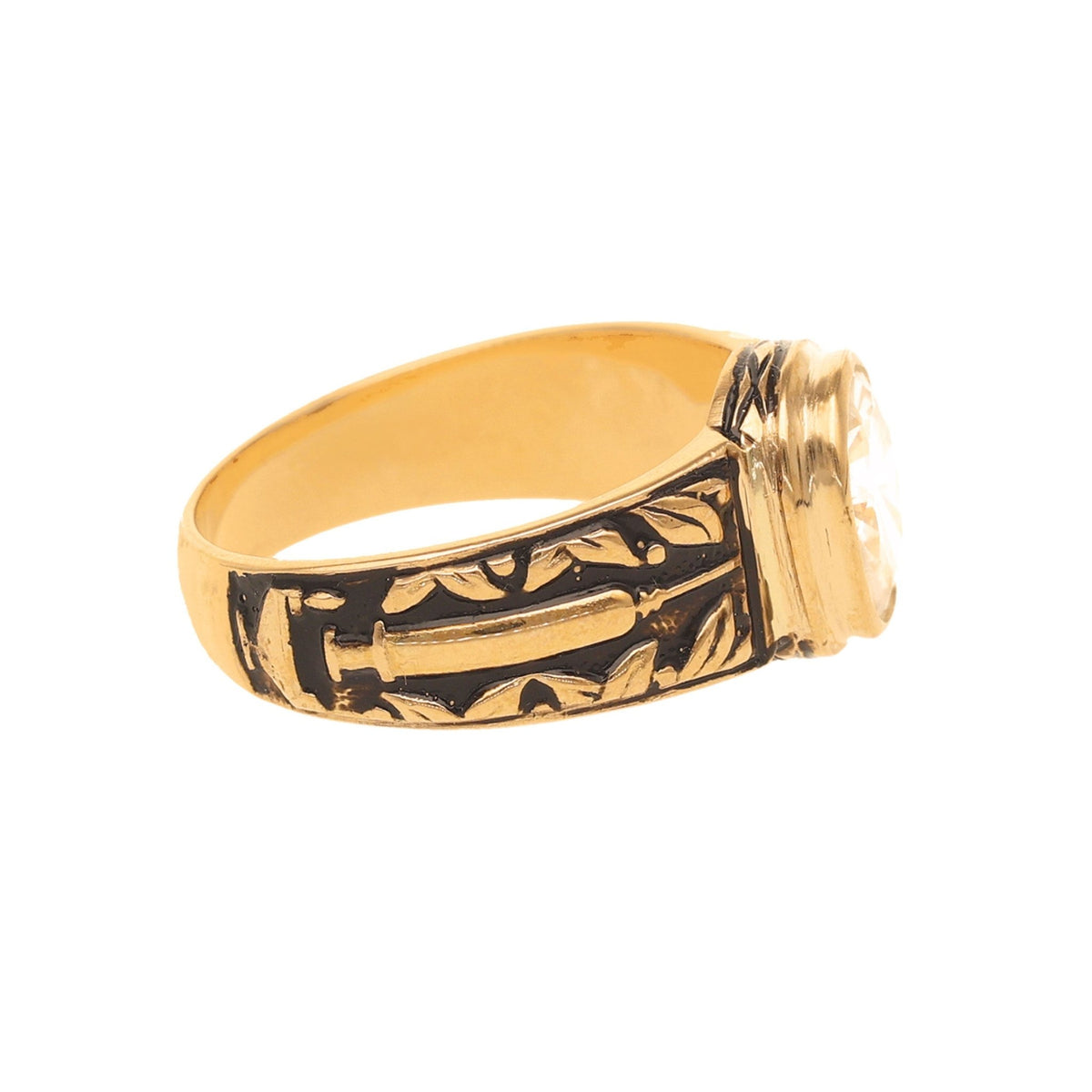 Anillo de oro de 19 kl con Zircon (T12) - Gold Store Premium