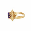 Anel em Ouro com Pedra Lilas - Loja do Ouro