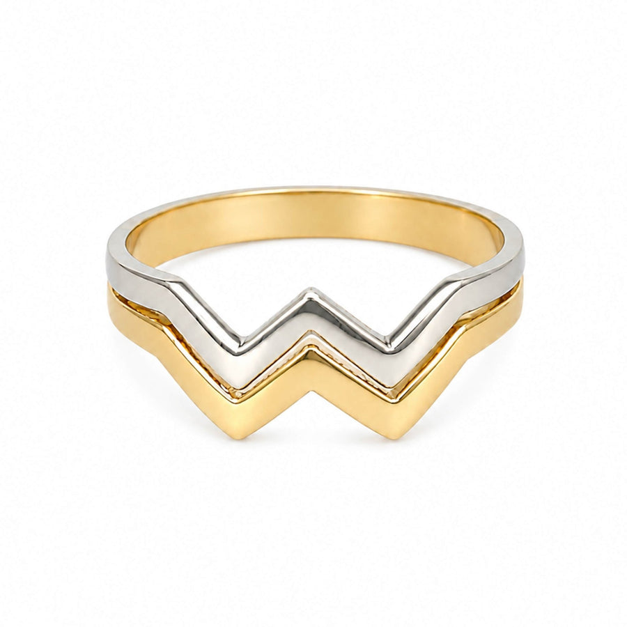 Anel Wonder Woman em Ouro 19kl (T15) - Loja do Ouro