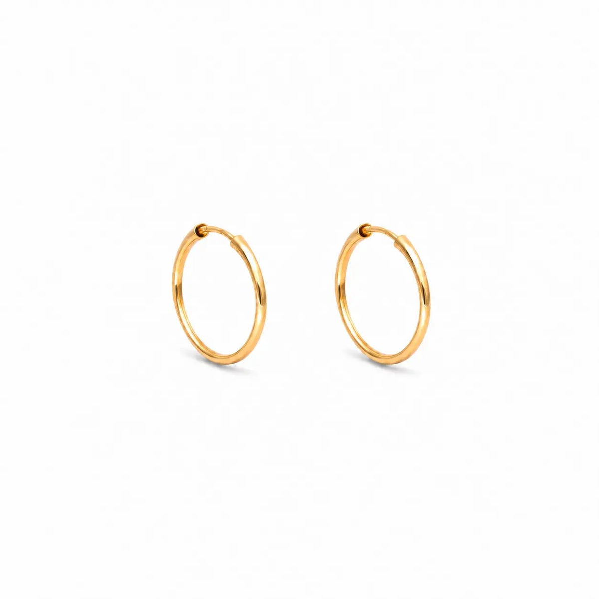 Argolas em Ouro 19kl (1.35cm) - Loja do Ouro