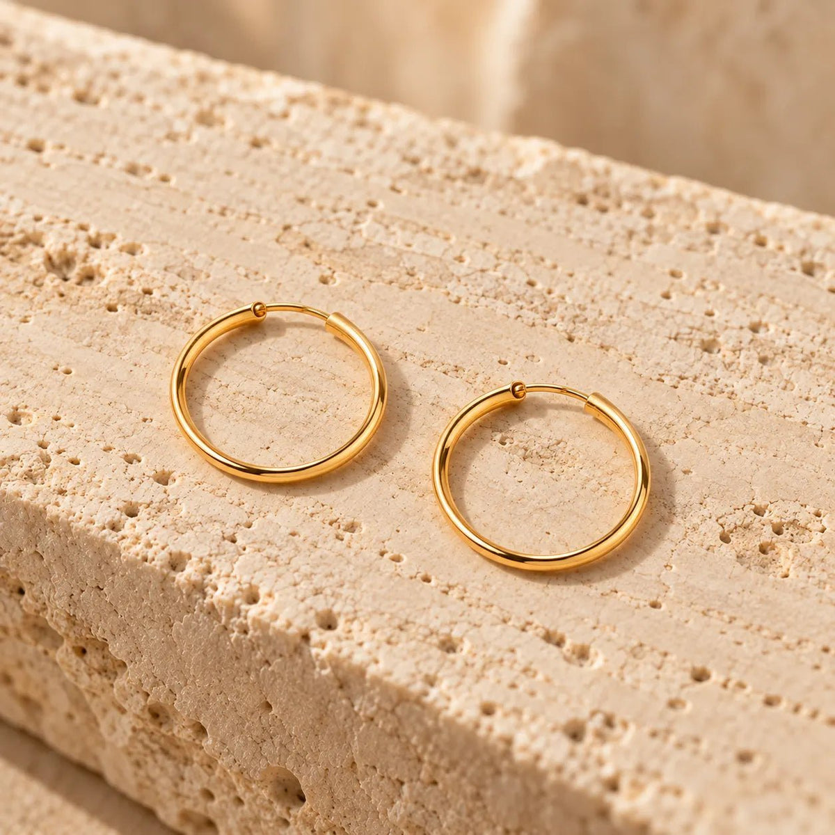 Argolas em Ouro 19kl (1.35cm) - Loja do Ouro